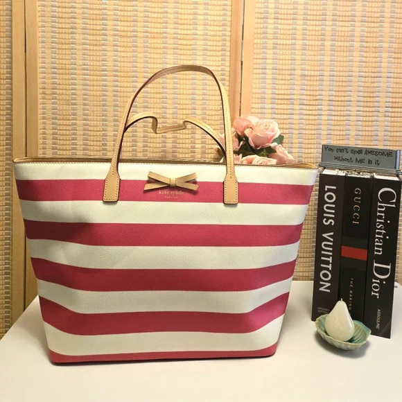 トートバッグ Kate Spade Margareta Sawyer Street Leather Tote Bag WKRU3603-Clktwr-Blk-2.jpg?v-